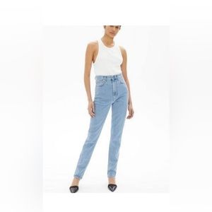 Helmut Lang Brand new with Tags  Femme Hi Spikes Jeans in blue.